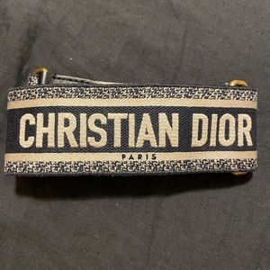 ❌SOLD❌Christian Dior Embroidered Strap
